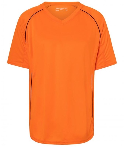 Maillot polyester enfant manches courtes